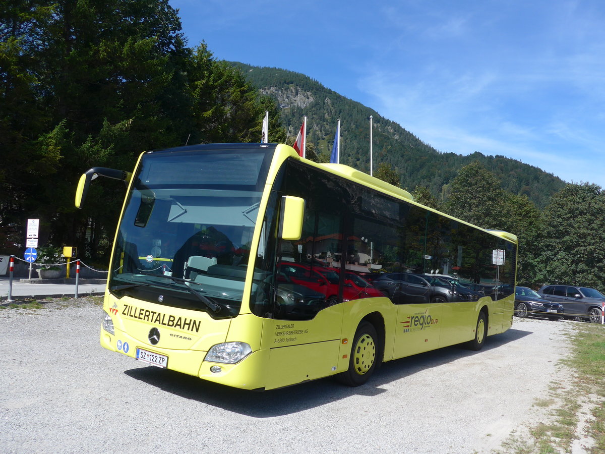 (196'799) - ZVB Jenbach - SZ 122 ZP - Mercedes am 11. September 2018 in Pertisau, Karwendellift