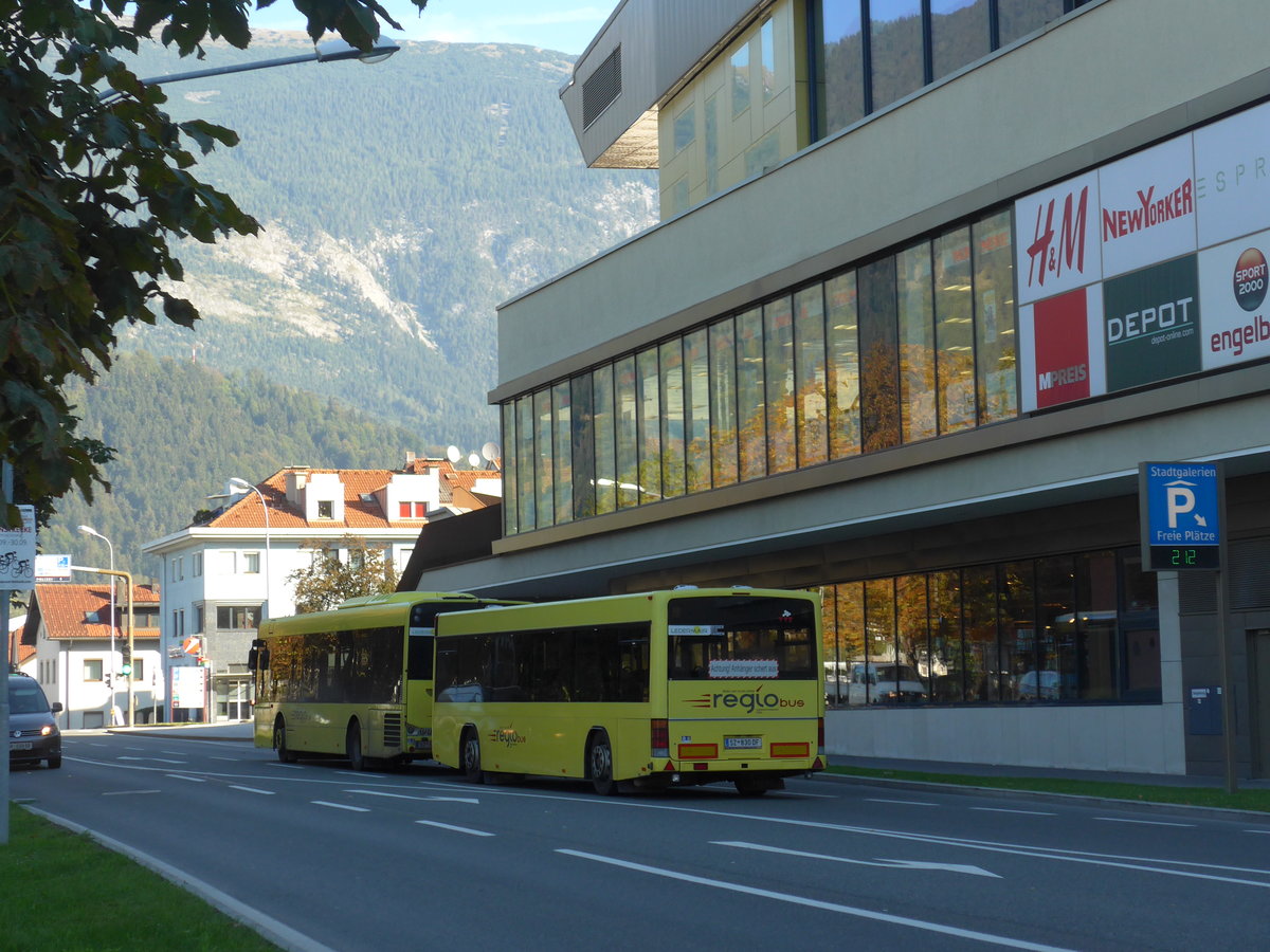 (196'902) - Ledermair, Schwaz - SZ 830 DF - Lanz+Marti/Hess Personenanhnger am 12. September 2018 in Schwaz, Innsbrucker Strasse