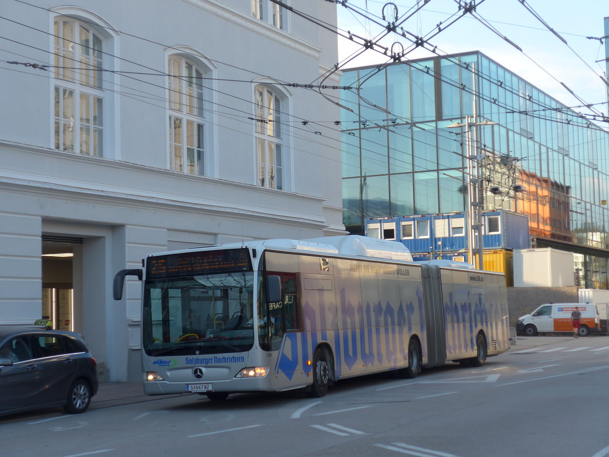 (197'001) - Albus, Salzburg - Nr. L1778/S 447 NZ - Mercedes am 13. September 2018 beim Bahnhof Salzburg