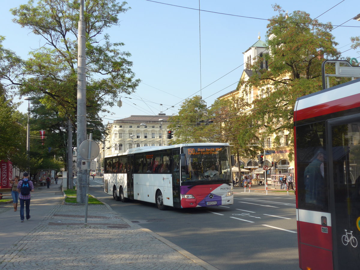 (197'309) - PostBus - BD 14'276 - Mercedes am 13. September 2018 in Salzburg, Mirabellplatz