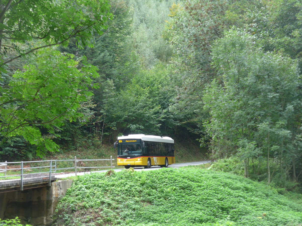 (197'744) - AVG Meiringen - Nr. 68/BE 401'568 - Scania/Hess (ex Nr. 59; ex Steiner, Messen) am 16. September 2018 bei Geissholz