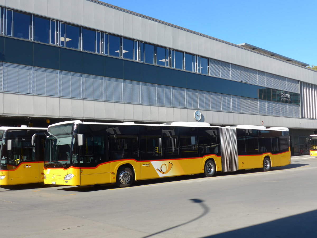 (198'253) - PostAuto Bern - Nr. 634/BE 734'634 - Mercedes am 13. Oktober 2018 in Bern, Postautostation