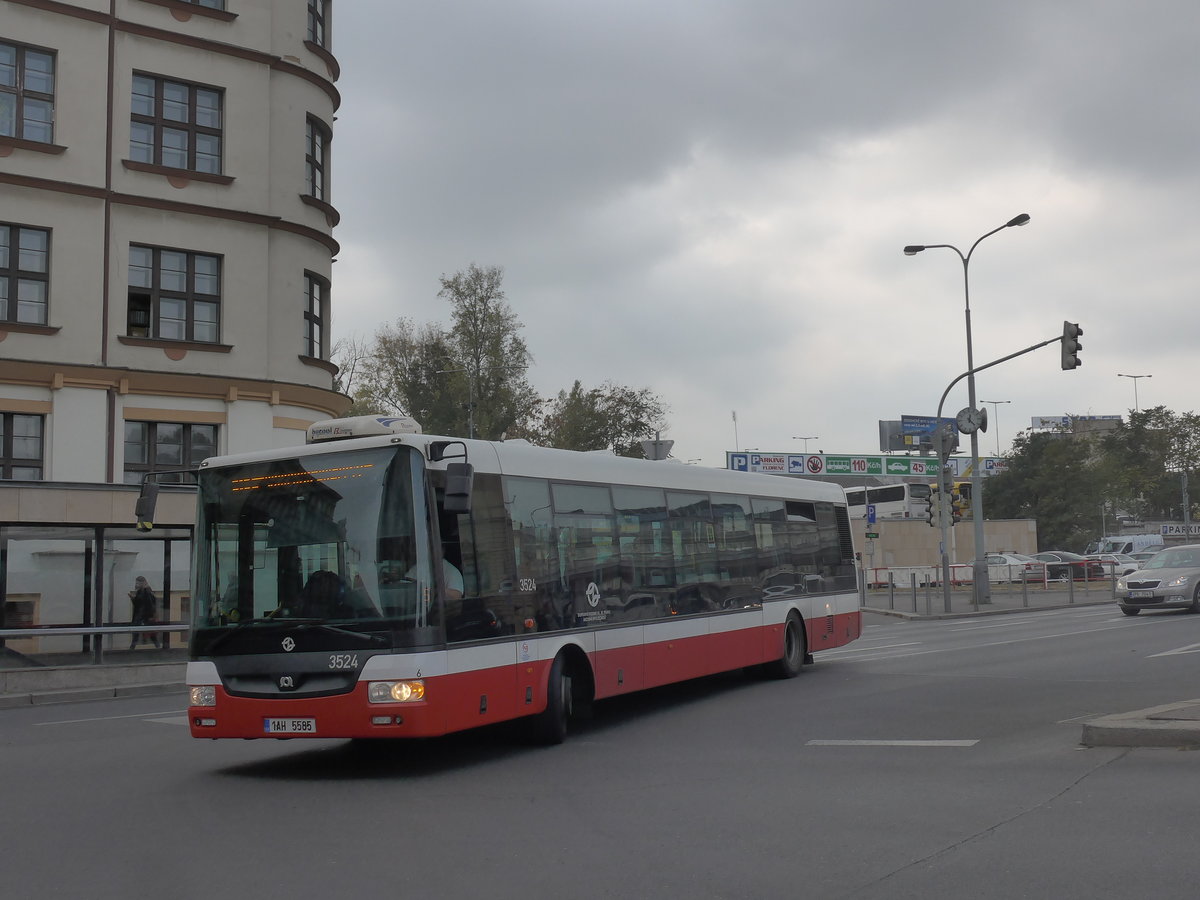 (198'588) - DPP Praha - Nr. 3524/1AH 5585 - SOR am 19. Oktober 2018 in Praha, Florenc