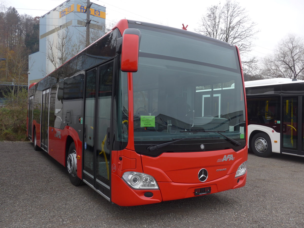 (199'404) - AFA Adelboden - Nr. 93* - Mercedes am 18. November 2018 in Kloten, EvoBus (* flschlicherweise mit Nr. 54 beschriftet!)