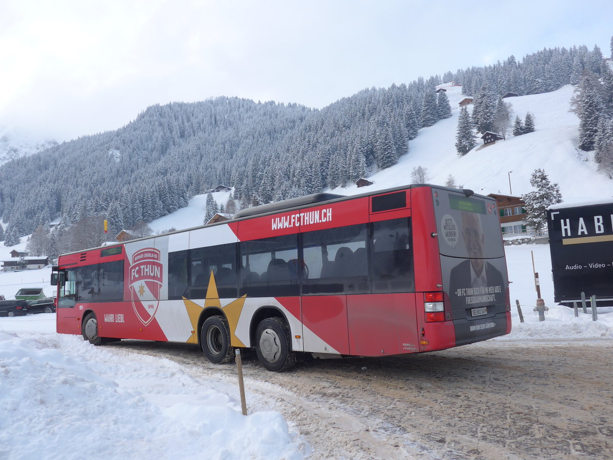 (200'789) - STI Thun - Nr. 149/BE 801'149 - MAN am 12. Januar 2019 in Adelboden, Weltcup