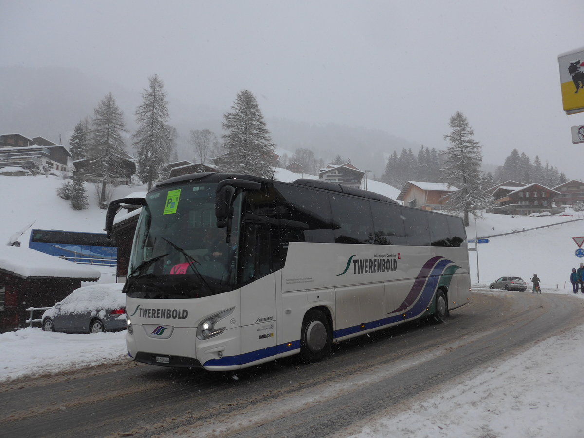 (201'076) - Twerenbold, Baden - Nr. 42/AG 204'044 - VDL am 13. Januar 2019 in Adelboden, Oey