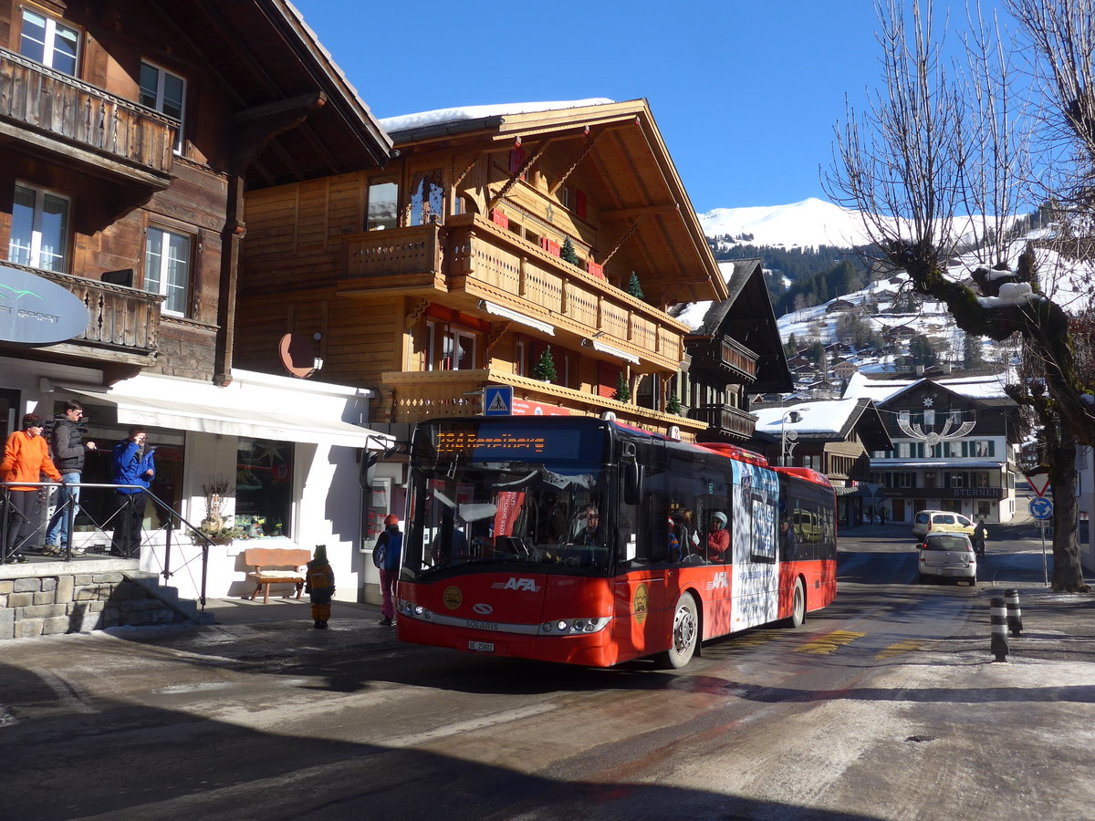 (201'670) - AFA Adelboden - Nr. 51/BE 25'802 - Solaris am 17. Februar 2019 in Lenk, Rawilstrasse