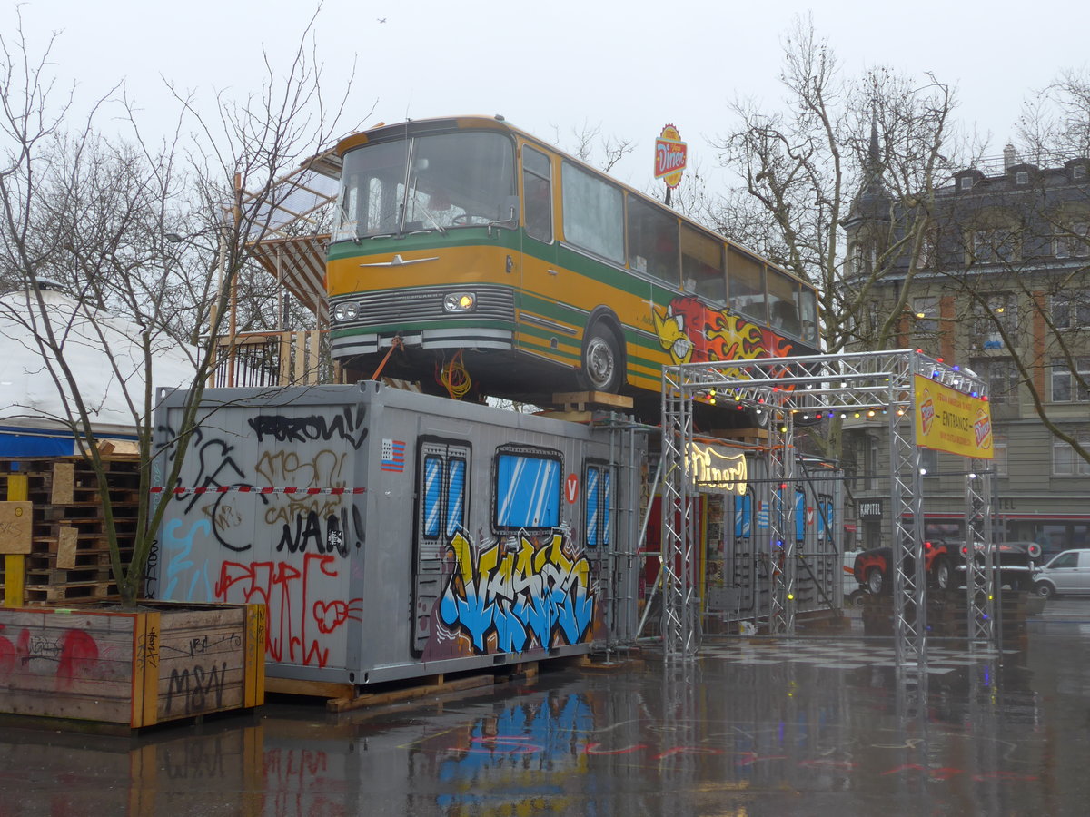 (201'935) - Outlawz, Bern - Nr. 6 - Neoplan (ex Privat in Linden; ex AvH Heimenschwand Nr. 6) am 4. Mrz 2019 in Bern, Schtzenmatte