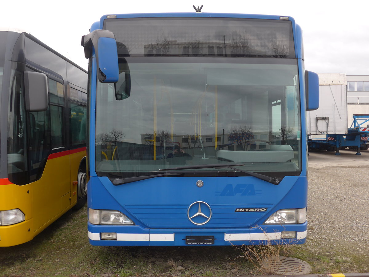 (201'960) - AFA Adelboden - Nr. 92 - Mercedes (ex Nr. 4) am 4. Mrz 2019 in Frauenfeld, Langdorfstrasse