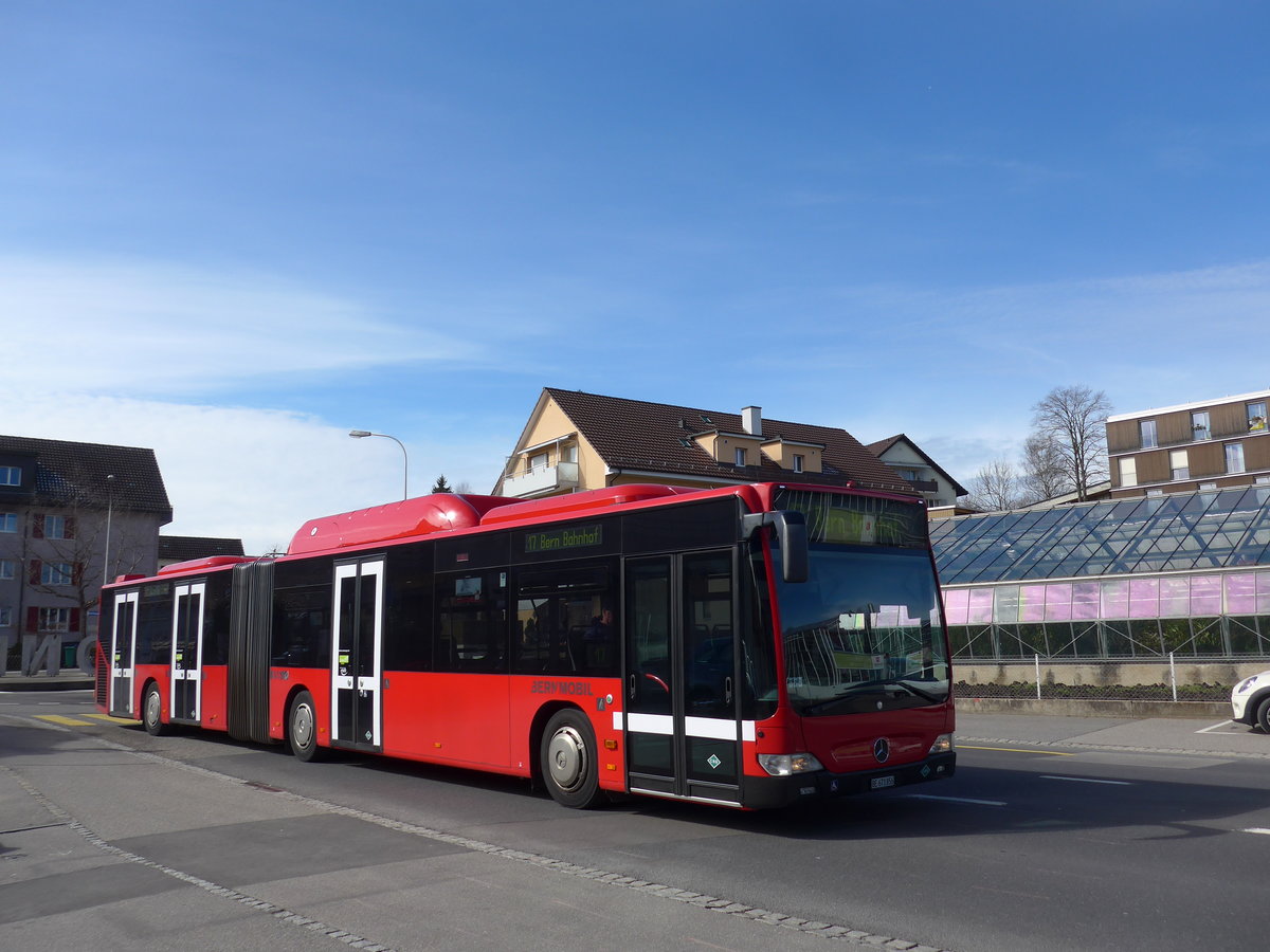 (202'343) - Bernmobil, Bern - Nr. 856/BE 671'856 - Mercedes am 12. Mrz 2019 in Kniz, Weiermatt