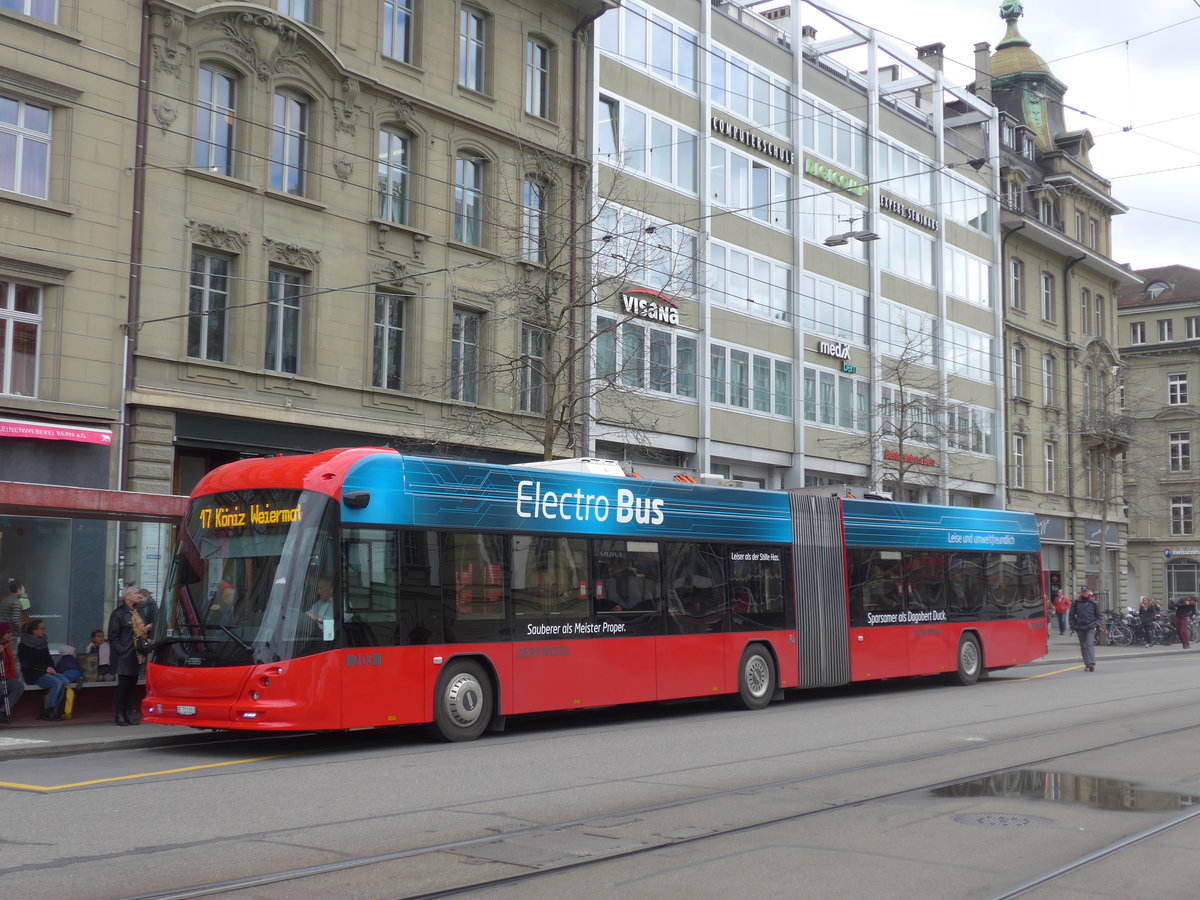 (202'500) - Bernmobil, Bern - Nr. 203/BE 723'203 - Hess/Hess am 18. Mrz 2019 beim Bahnhof Bern