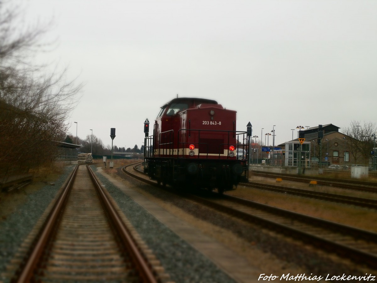 203 843-8 in Aschersleben am 12.3.15