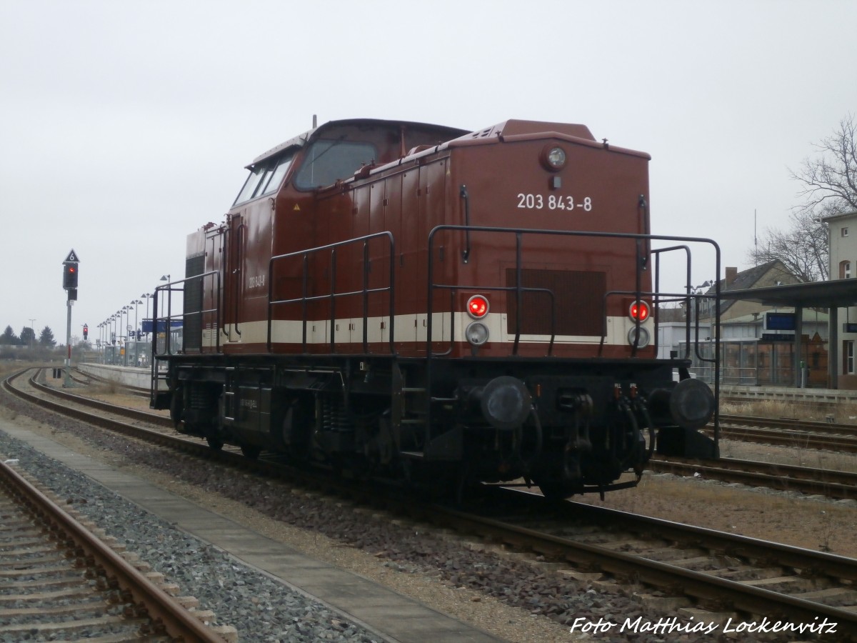 203 843-8 in Aschersleben am 12.3.15