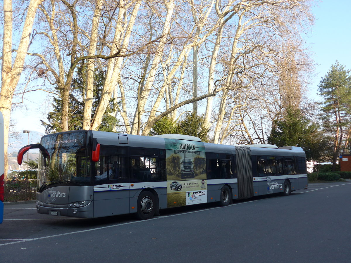 (203'403) - AAGR Rothenburg - Nr. 11/LU 233'709 - Solaris am 30. Mrz 2019 in Luzern, Inseli-P