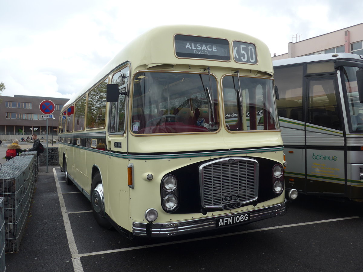 (203'964) - Aus England: Crosville, Colwyn Bay - Nr. CRG 106/AFM 106 G - Bristol am 26. April 2019 in Haguenau, Parkplatz