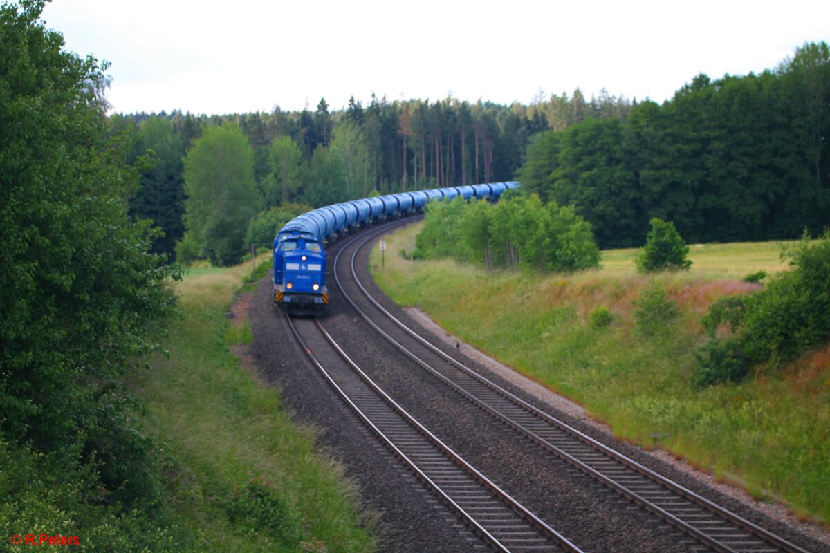 204 022 und 204 013 mit dem Hauerkesselzug nach Weiden bei Oberteich. 17.06.23