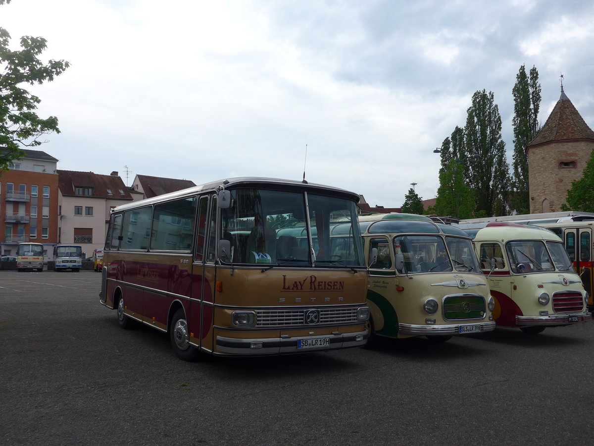 (204'113) - Aus Deutschland: Lay Reisen, Pttlingen - SB-LR 19H - Setra am 26. April 2019 in Haguenau, Parkplatz