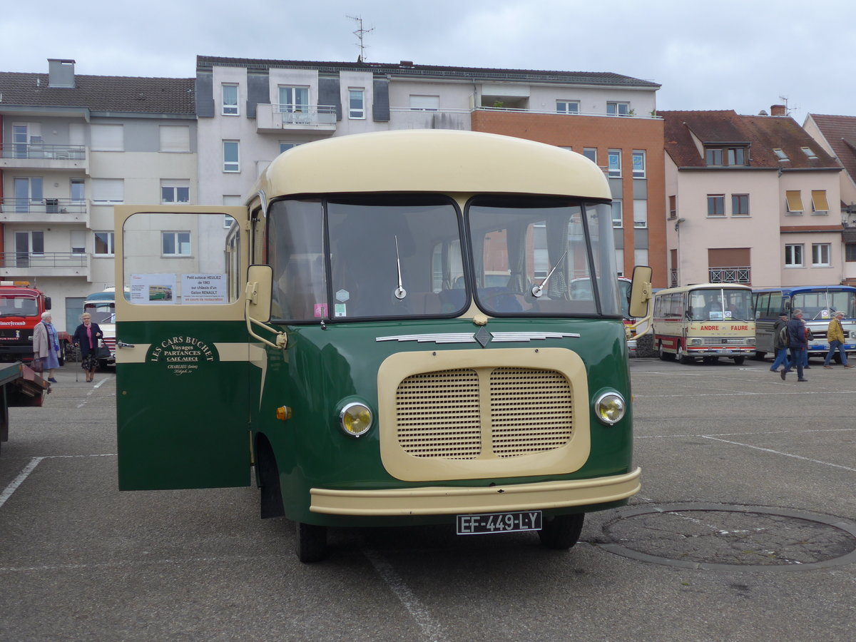 (204'165) - Buchet, Charlieu - EF 449 LY - Renault am 27. April 2019 in Haguenau, Parkplatz