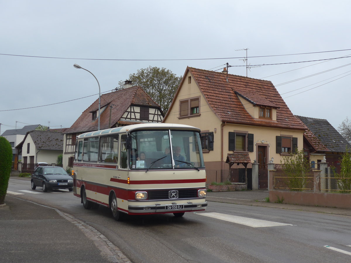 (204'207) - ??? - DW 588 RJ - Setra am 27. April 2019 in Stundwiller, Rue Principale