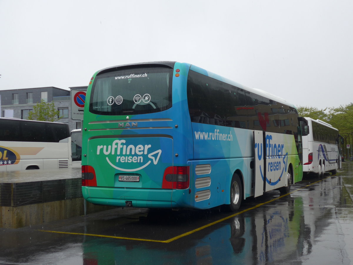 (204'570) - Ruffiner, Turtmann - VS 465'000 - MAN am 5. Mai 2019 beim Bahnhof Interlaken Ost