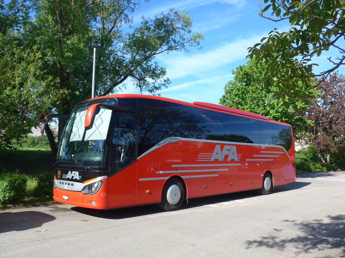 (204'997) - Aus der Schweiz: AFA Adelboden - Nr. 15/BE 26'702 - Setra am 13. Mai 2019 in Sinsheim, Hotel Sinsheim