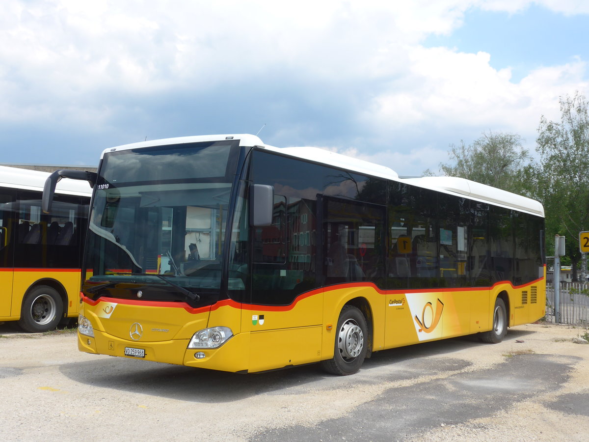 (205'401) - CarPostal Ouest - VD 259'968 - Mercedes am 25. Mai 2019 in Yverdon, Garage