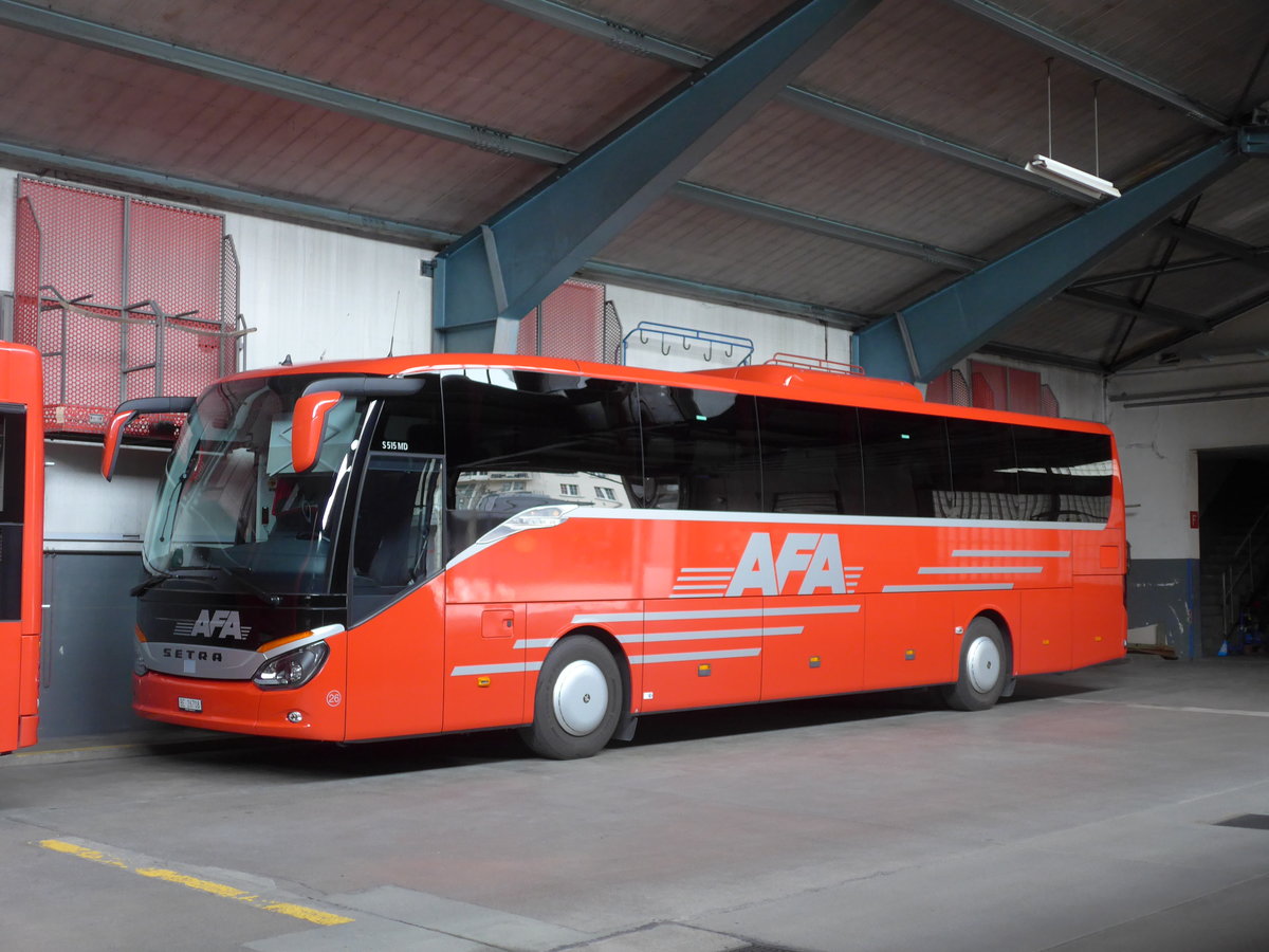 (205'521) - AFA Adelboden - Nr. 26/BE 26'708 - Setra am 26. Mai 2019 in Adelboden, Busstation