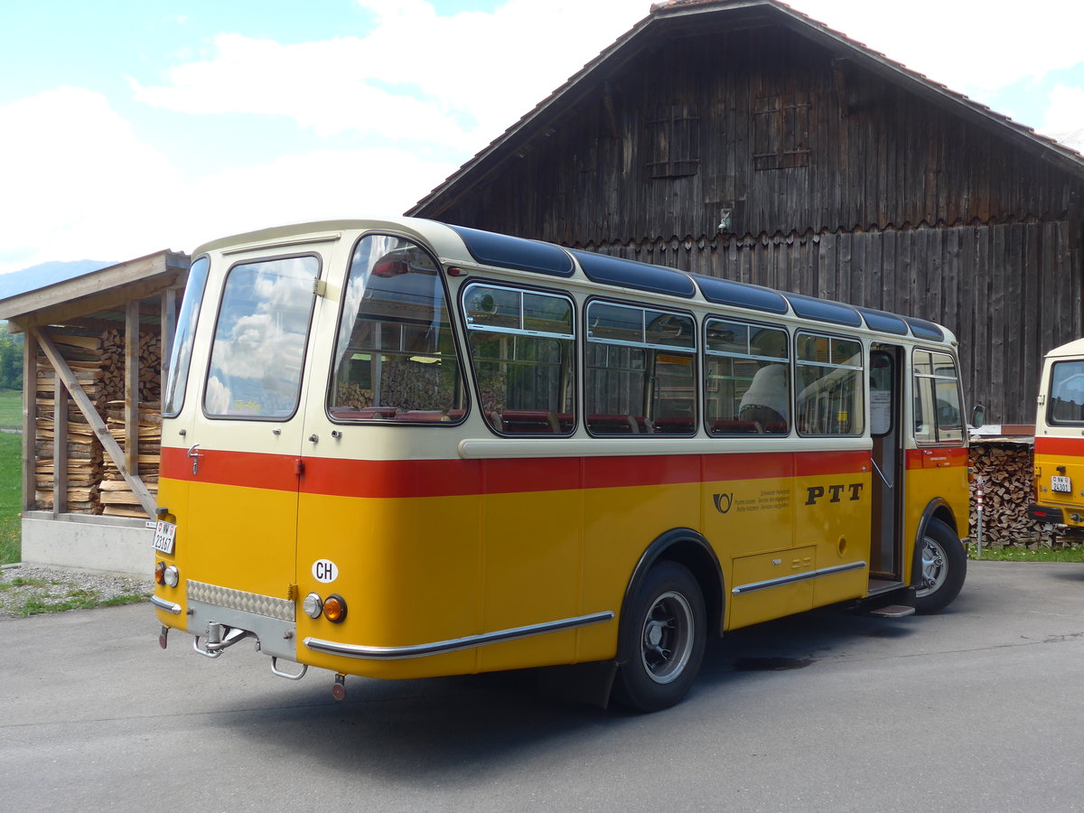 (205'626) - Mller, Ennetmoos - NW 23'167 - FBW/Gangloff (ex Rentsch, Gunten; ex P 23'203; ex P 21'003) am 30. Mai 2019 in Ennetmoos, Garage