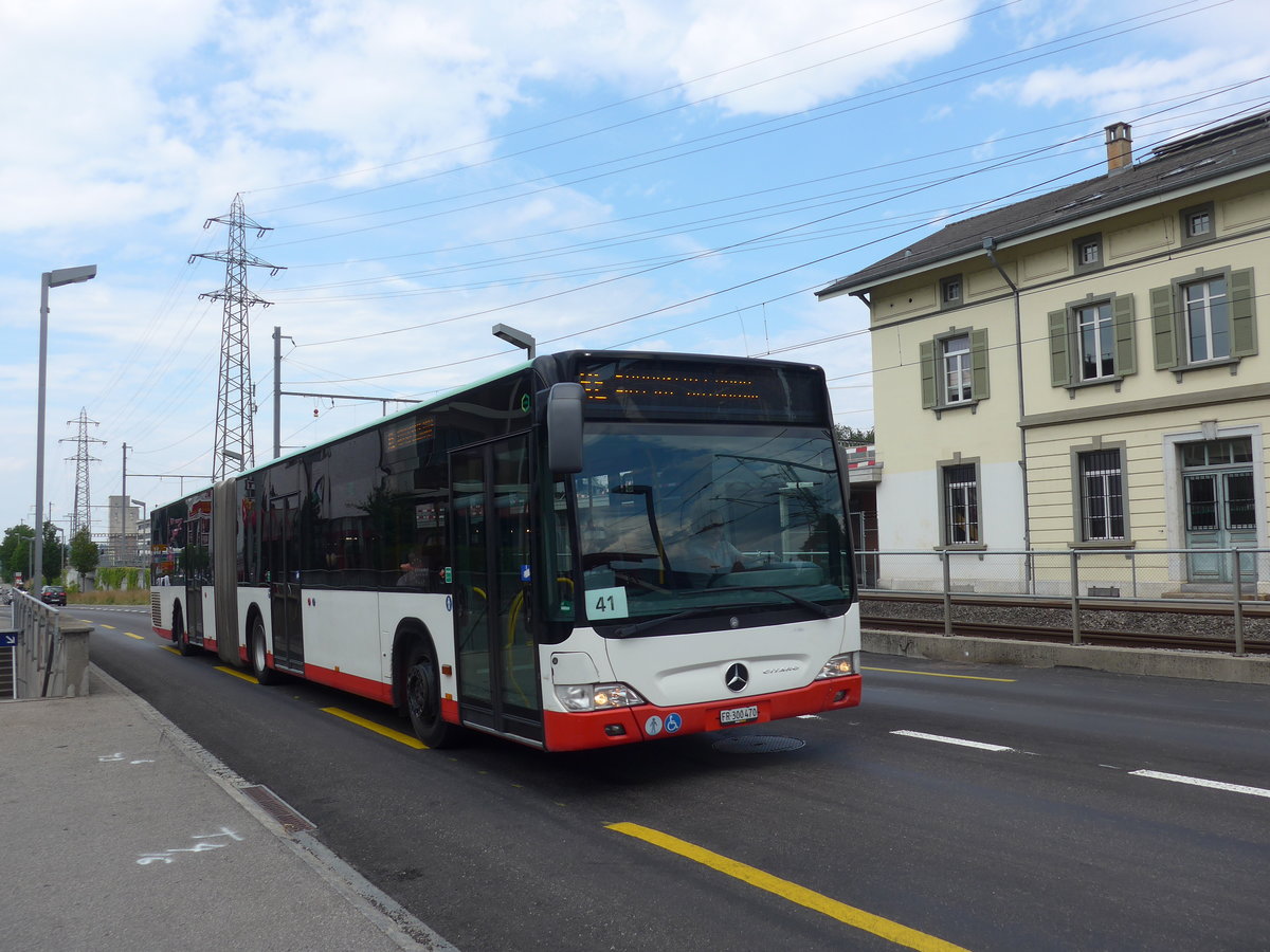 (207'608) - Intertours, Domdidier - FR 300'470 - Mercedes (ex Zeretzke, D-Castrop-Rauxel Nr. 43) am 8. Juli 2019 beim Bahnhof Zollikofen