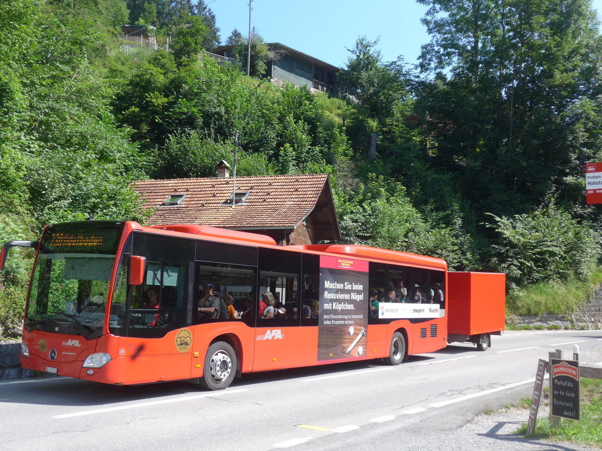 (207'917) - AFA Adelboden - Nr. 95/BE 26'774 - Mercedes am 14. Juli 2019 in Frutigen, Hohstalden