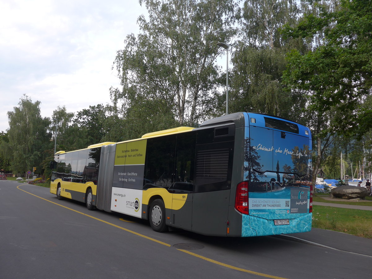 (207'970) - STI Thun - Nr. 170/BE 752'170 - Mercedes am 18. Juli 2019 in Thun, Lachen