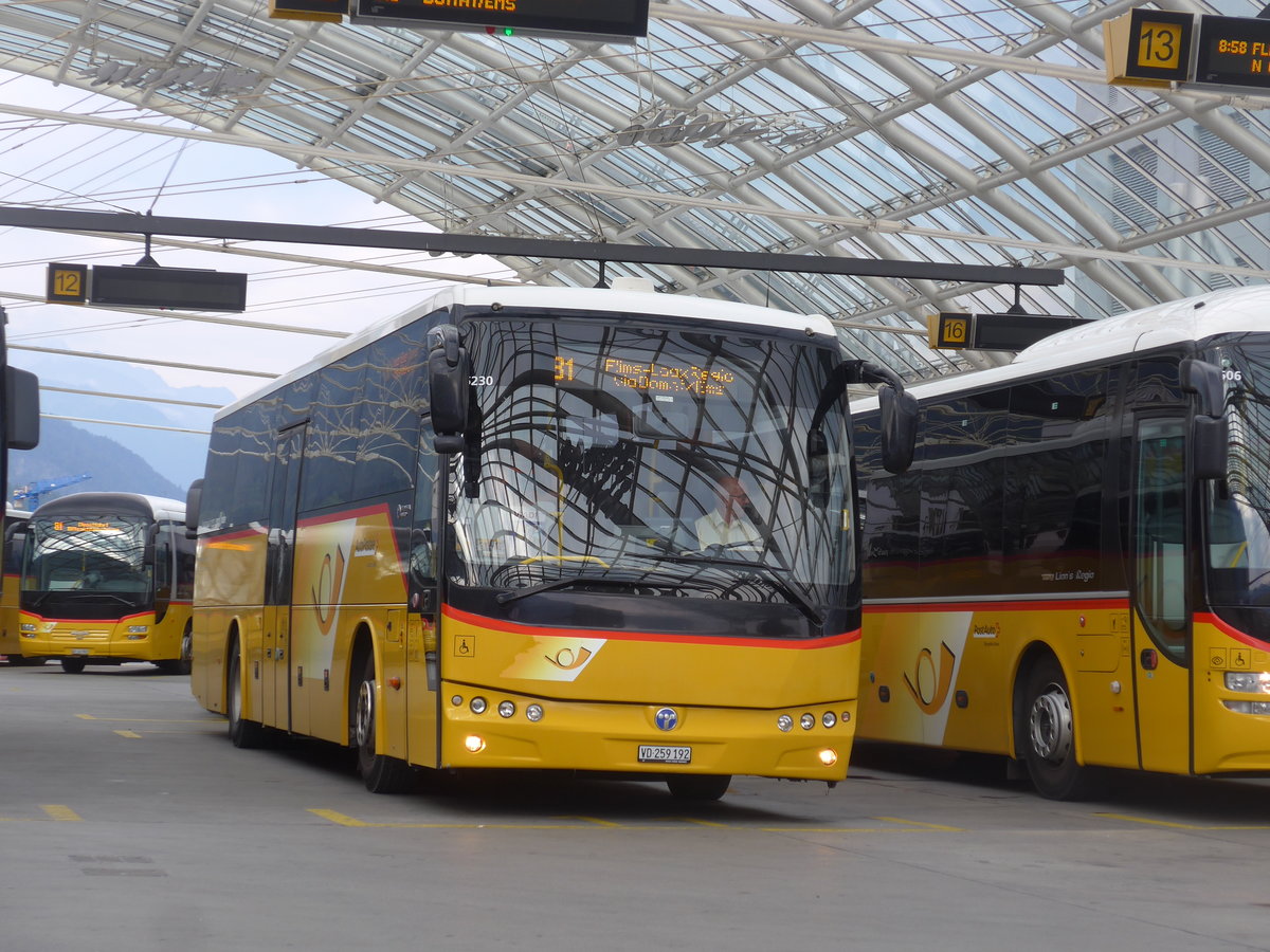 (208'000) - CarPostal Ouest - VD 259'192 - Temsa (ex TpM, Mesocco Nr. 18; ex AutoPostale Ticino) am 21. Juli 2019 in Chur, Postautostation