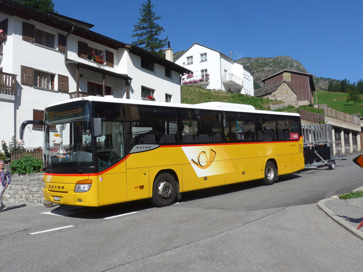 (208'307) - PostAuto Wallis - VS 403'660 - Setra am 3. August 2019 in Simplon Dorf, Post