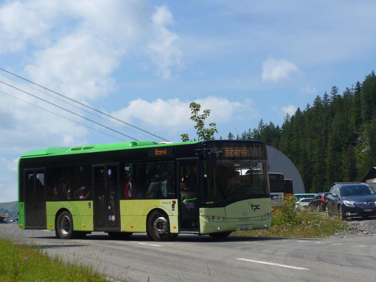 (208'537) - TPC Aigle - Nr. 501/VD 1250 - Solaris am 5. August 2019 in Les Diablerets, Col du Pillon