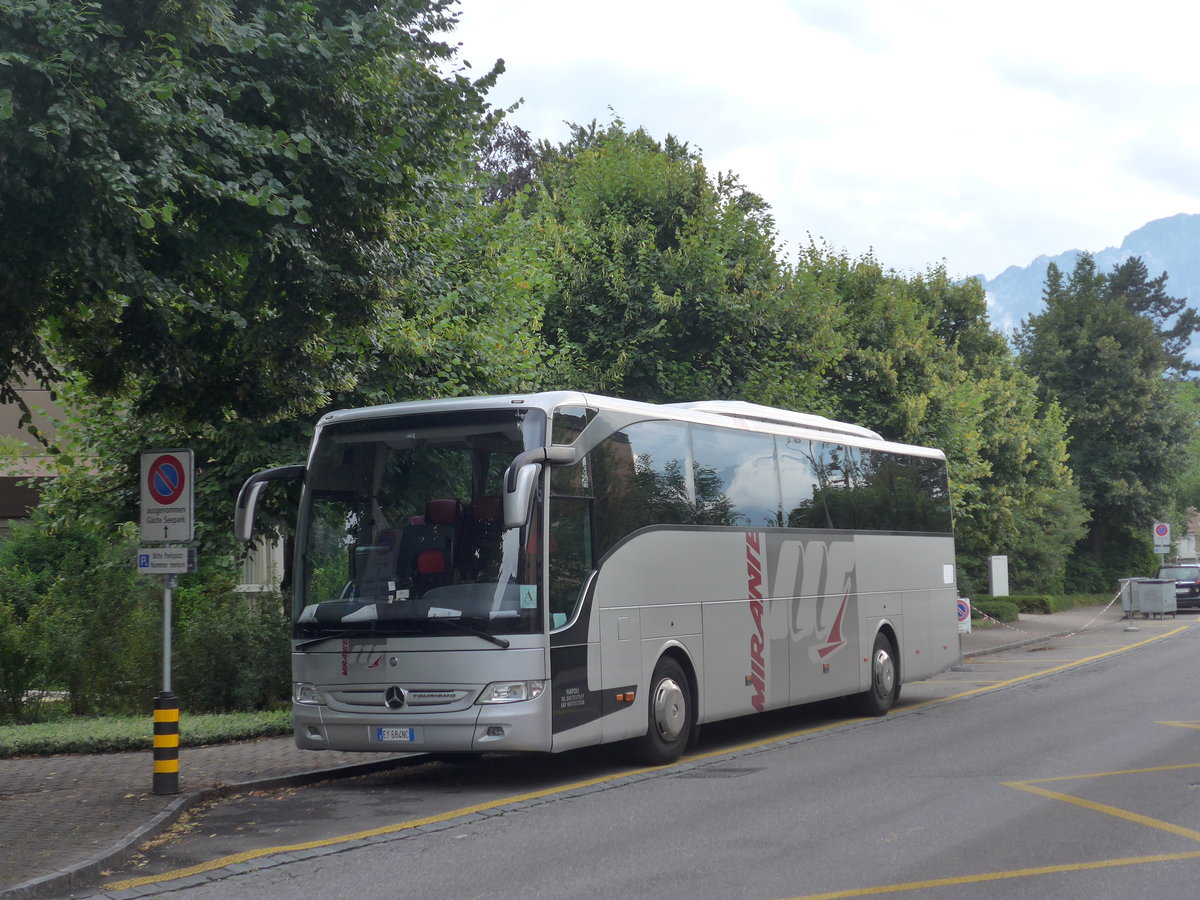 (208'565) - Aus Italien: Mirante, Napoli - EY-684 NC - Mercedes am 7. August 2019 in Thun, Hotel Seepark