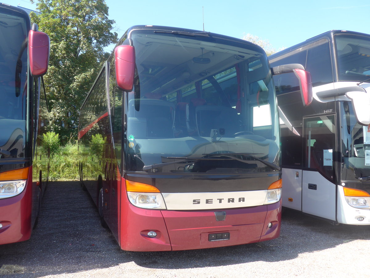 (208'655) - Car Rouge, Windisch - (AG 13'678) - Setra am 11. August 2019 in Kloten, EvoBus 