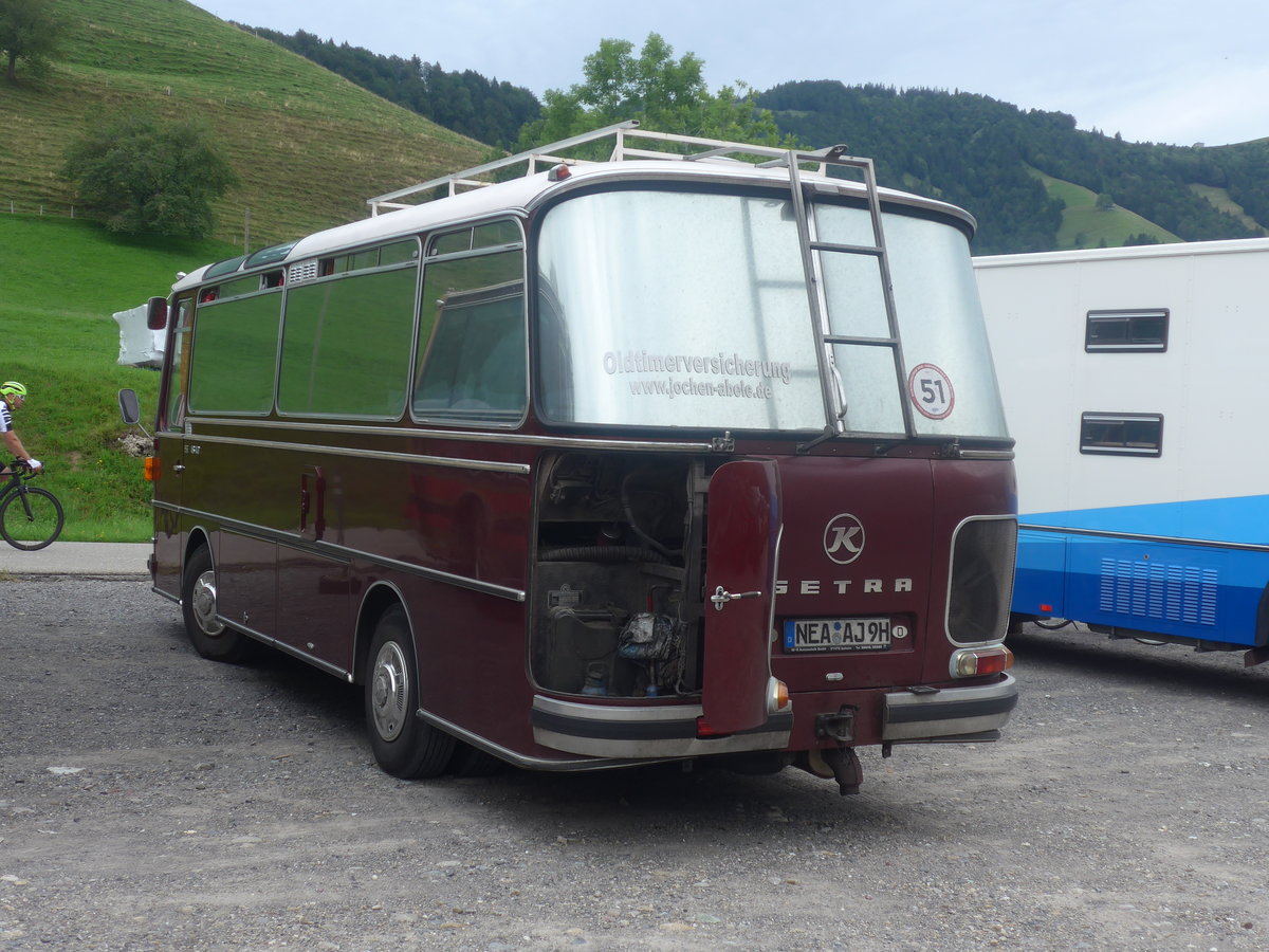 (208'841) - Aus Deutschland: Abele, Bad Windsheim - NEA-AJ 9H - Setra am 17. August 2019 in Atzmnnig, Schutt