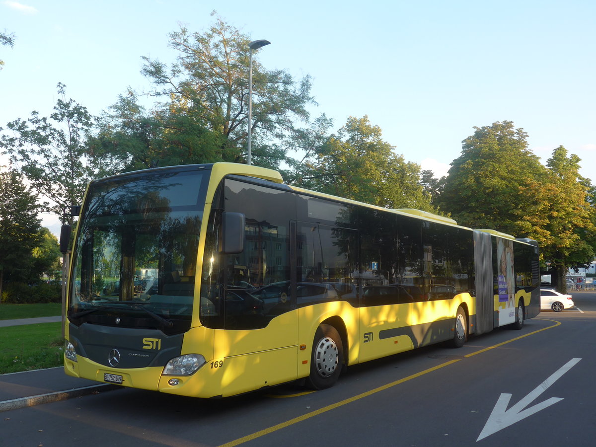 (209'088) - STI Thun - Nr. 169/BE 752'169 - Mercedes am 24. August 2019 in Thun, Lachen