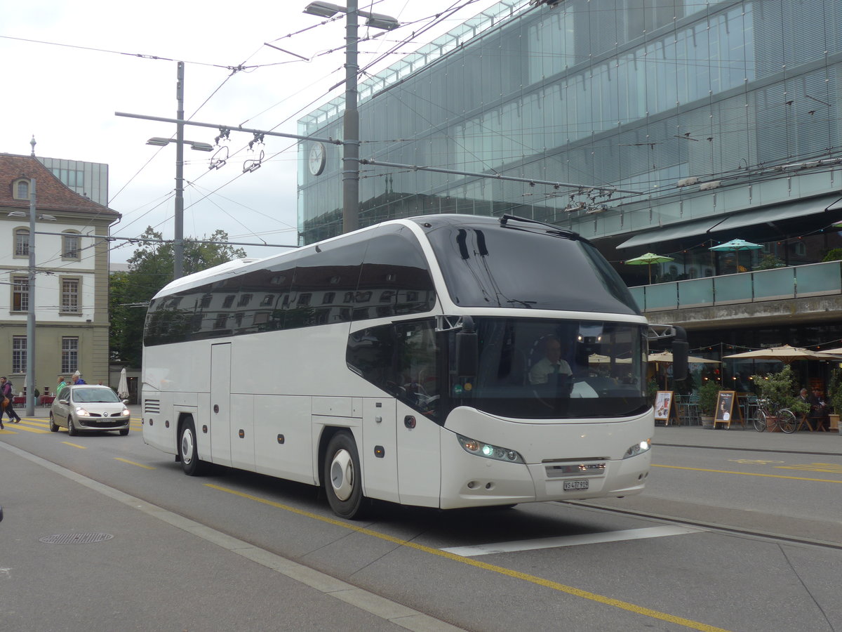 (209'327) - Ruffiner, Turtmann - VS 477'919 - Neoplan am 5. September 2019 beim Bahnhof Bern