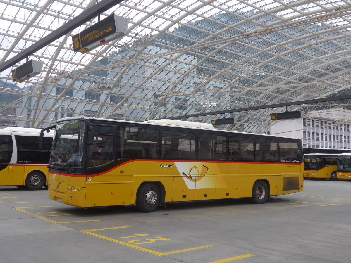 (210'045) - PostAuto Graubnden - GR 180'030 - Volvo (ex Reptrans, Salouf; ex PostAuto Graubnden GR 102'313) am 6. Oktober 2019 in Chur, Postautostation