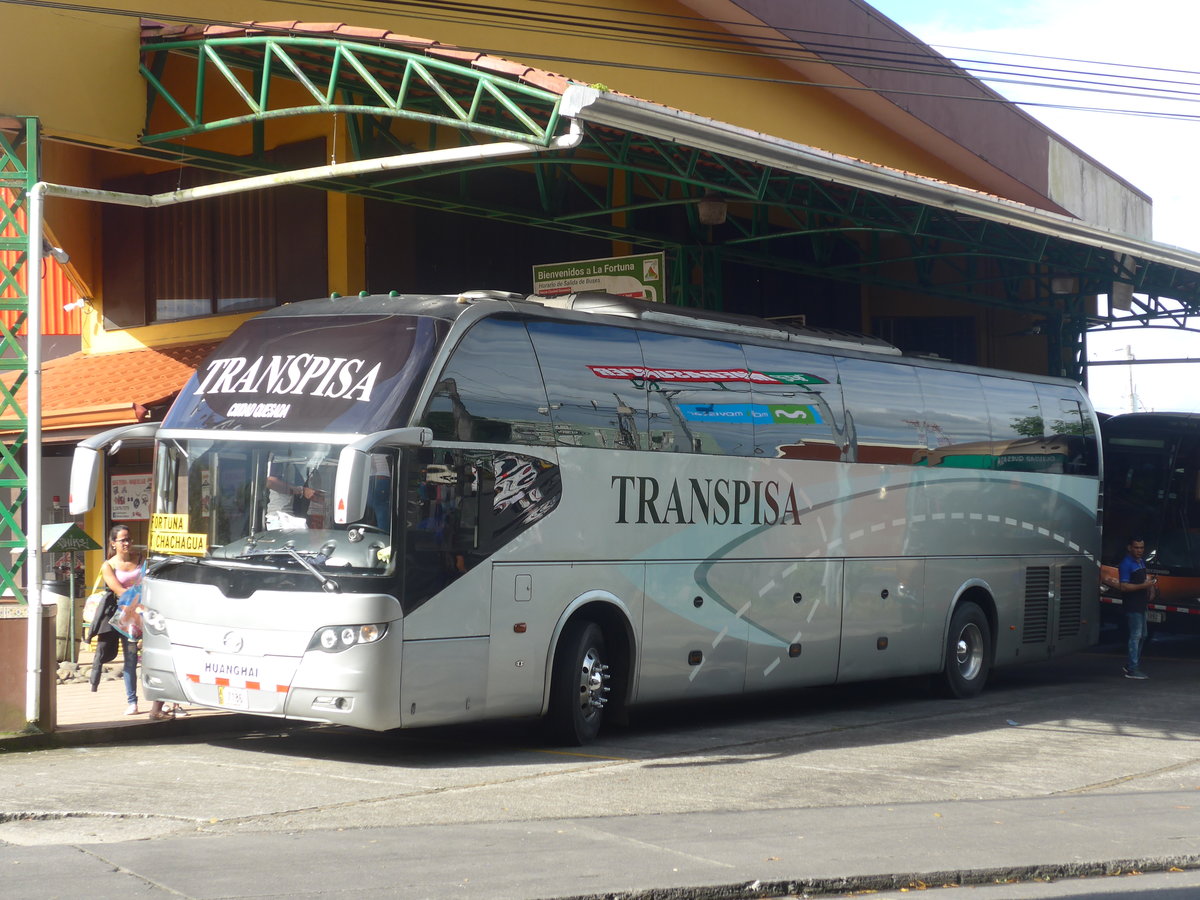 (211'676) - Transpisa, Quesada - 7186 - Huanghai am 19. November 2019 in La Fortuna, Busstation