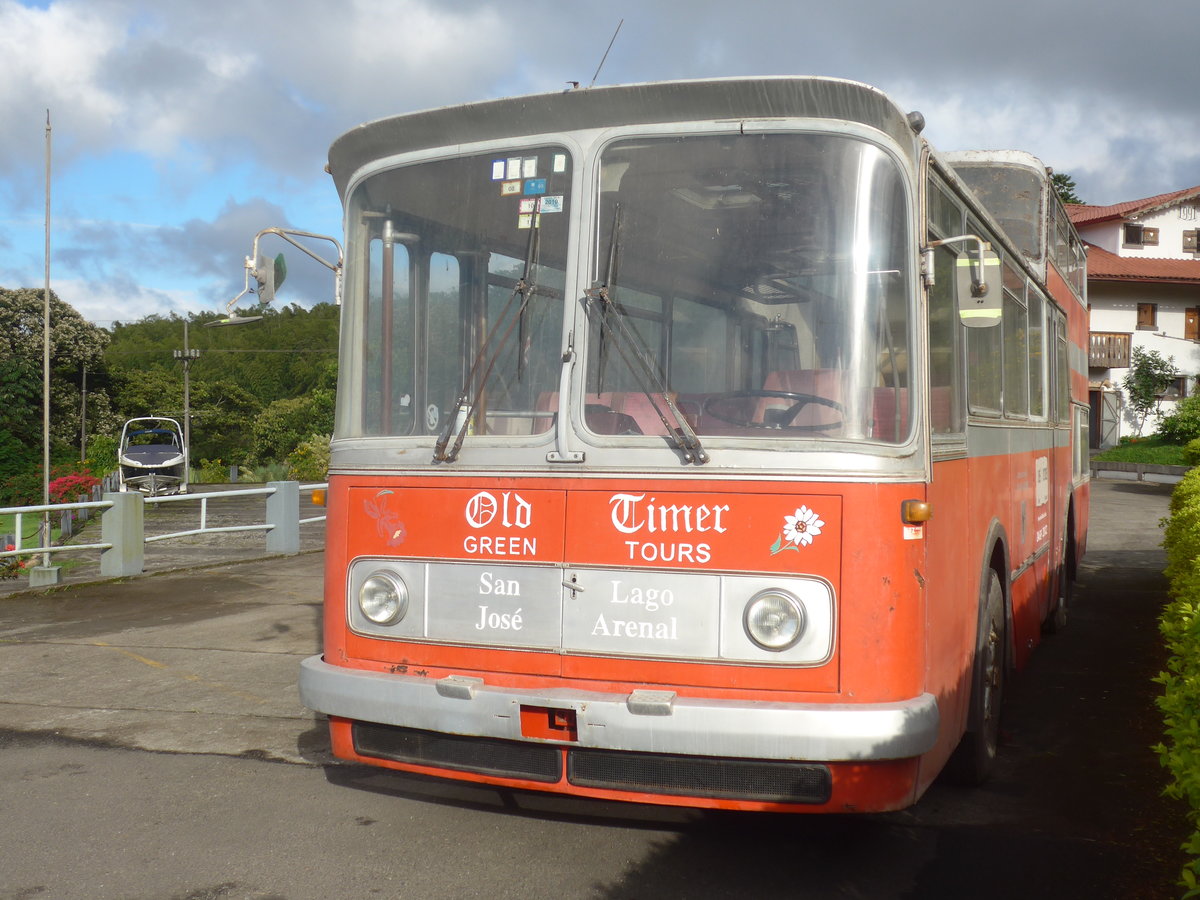 (211'836) - Ulrich, Nuevo Arenal - FBW/Vetter-R&J Anderthalbdecker (ex Wespe, CH-Altsttten; ex AFA Adelboden/CH Nr. 6) am 21. November 2019 in Nuevo Arenal, Los Hroes