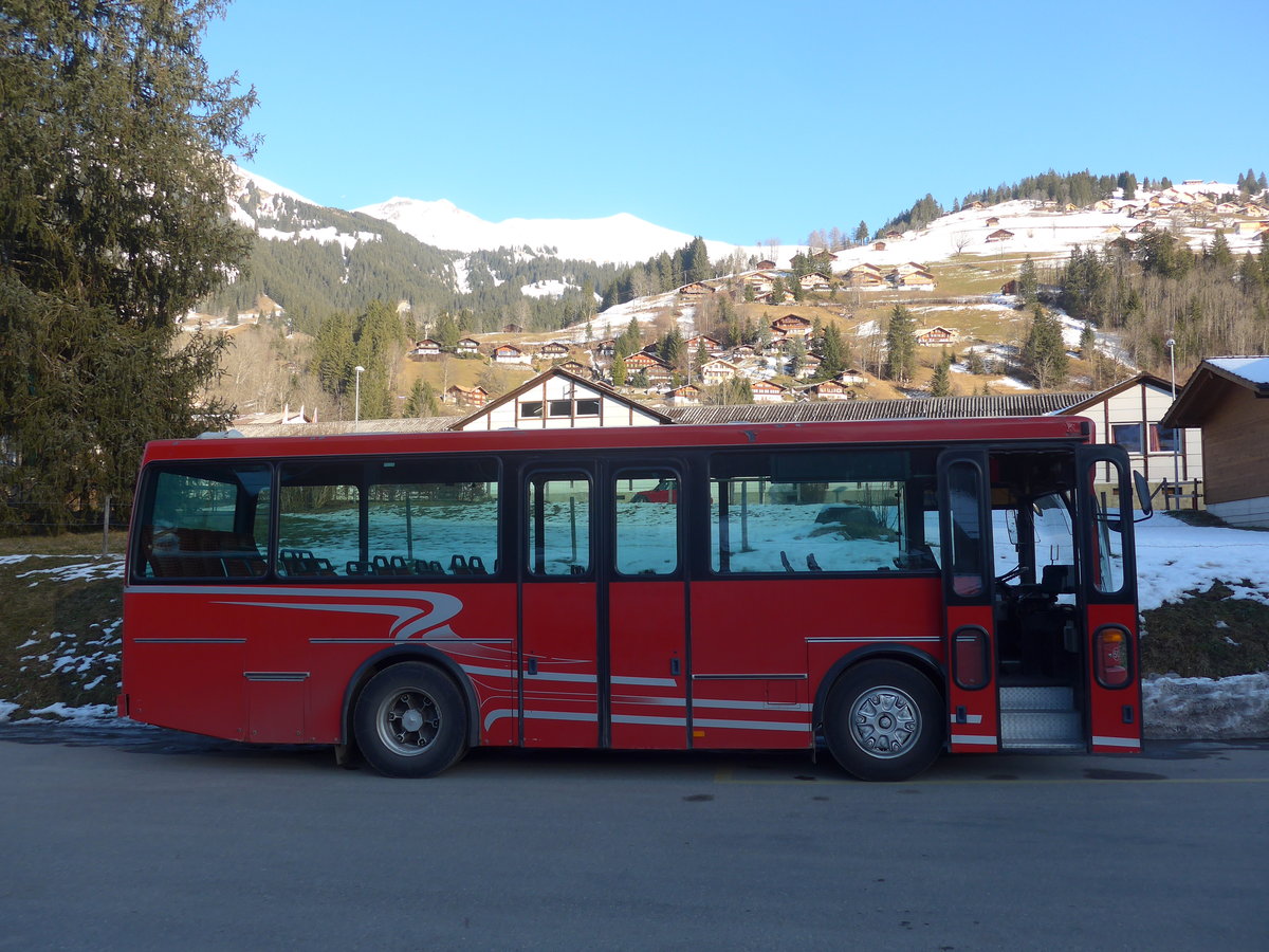 (213'308) - AFA Adelboden - Nr. 50/BE 715'002 - Vetter (ex AVG Grindelwald Nr. 21) am 2. Januar 2020 beim Bahnhof Lenk