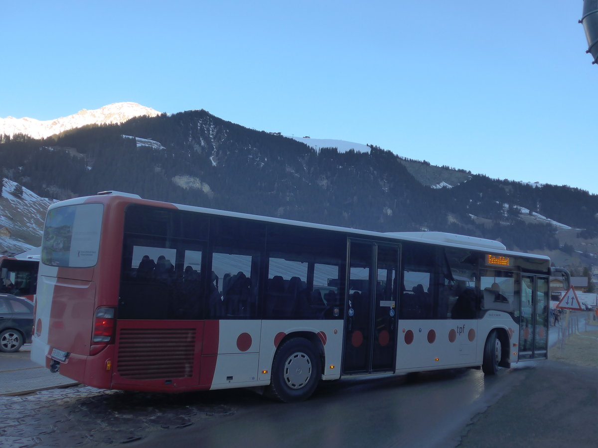 (213'497) - Wieland, Murten - Nr. 58/FR 300'636 - Setra am 11. Januar 2020 in Adelboden, Weltcup