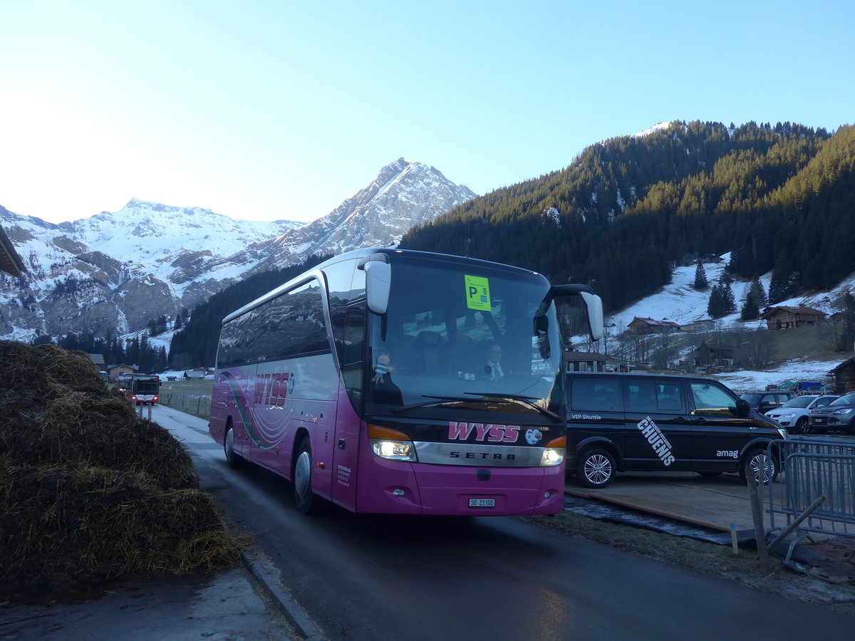 (213'545) - Wyss, Boningen - Nr. 55/SO 21'100 - Setra am 11. Januar 2020 in Adelboden, Weltcup