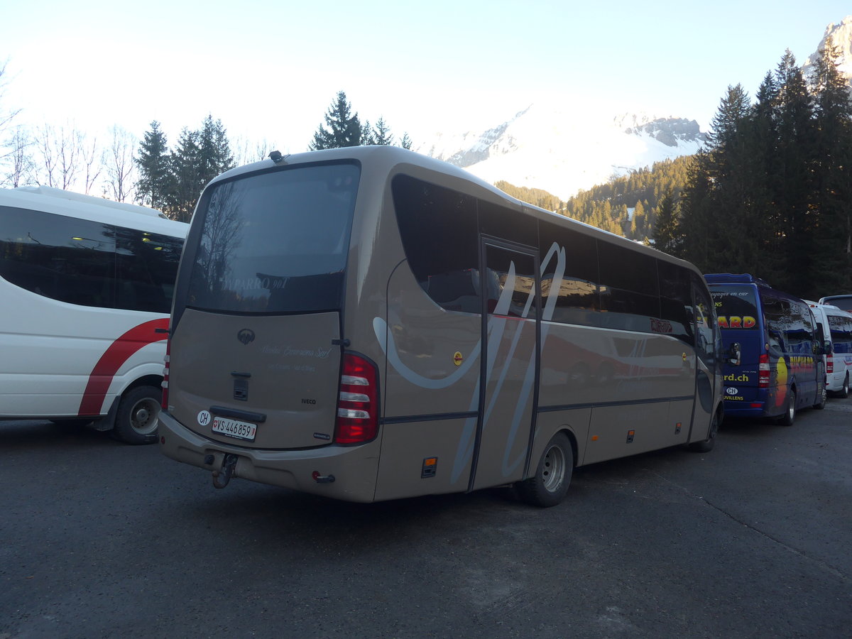 (213'708) - Nicolas, Val-d'Illiez - VS 446'859 - Iveco/Dypety am 11. Januar 2020 in Adelboden, ASB