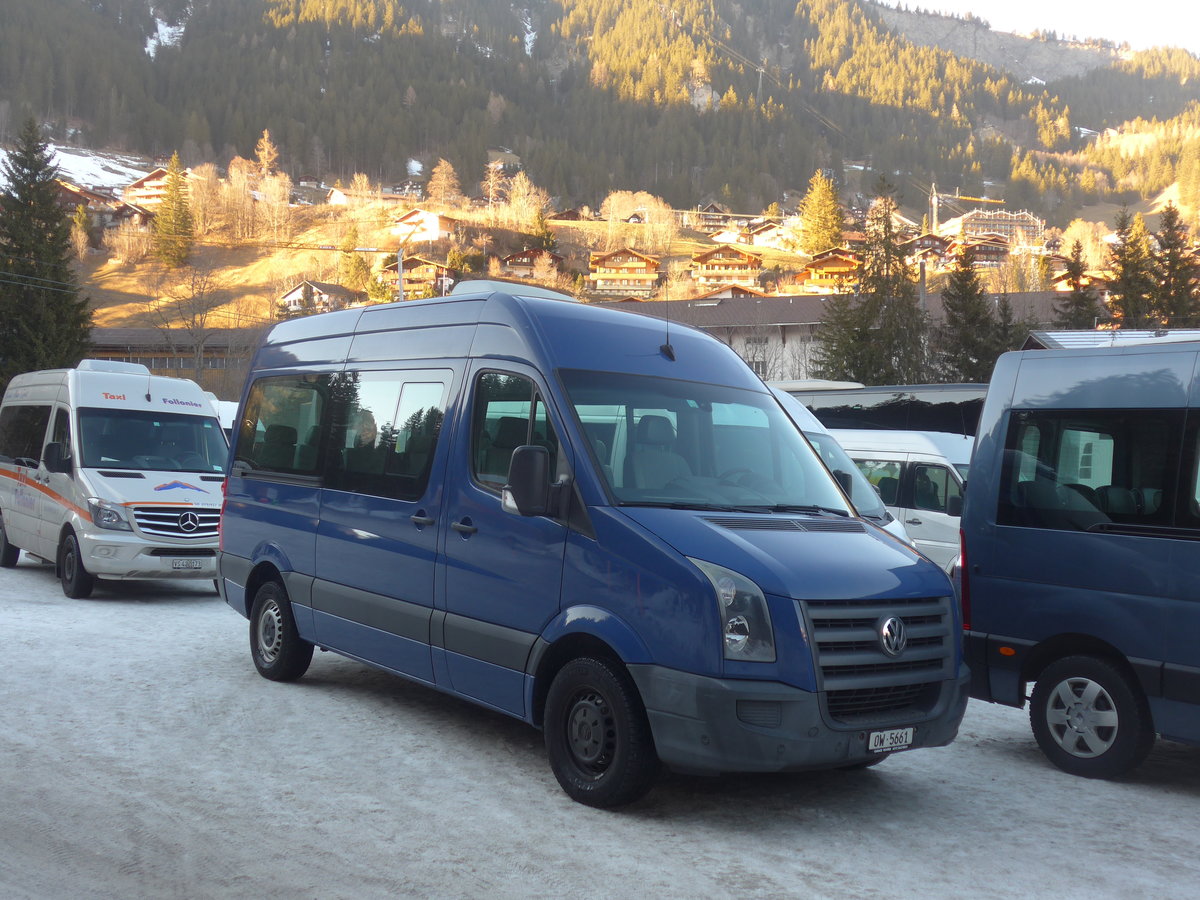 (213'741) - Rohrer, Sachseln - OW 5661 - VW am 11. Januar 2020 in Adelboden, ASB