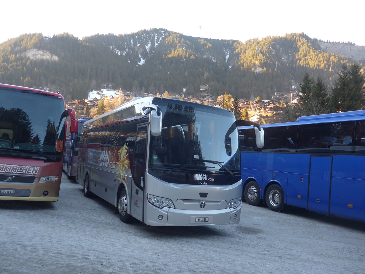 (213'745) - Heggli, Kriens - Nr. 33/LU 15'594 - Temsa am 11. Januar 2020 in Adelboden, ASB