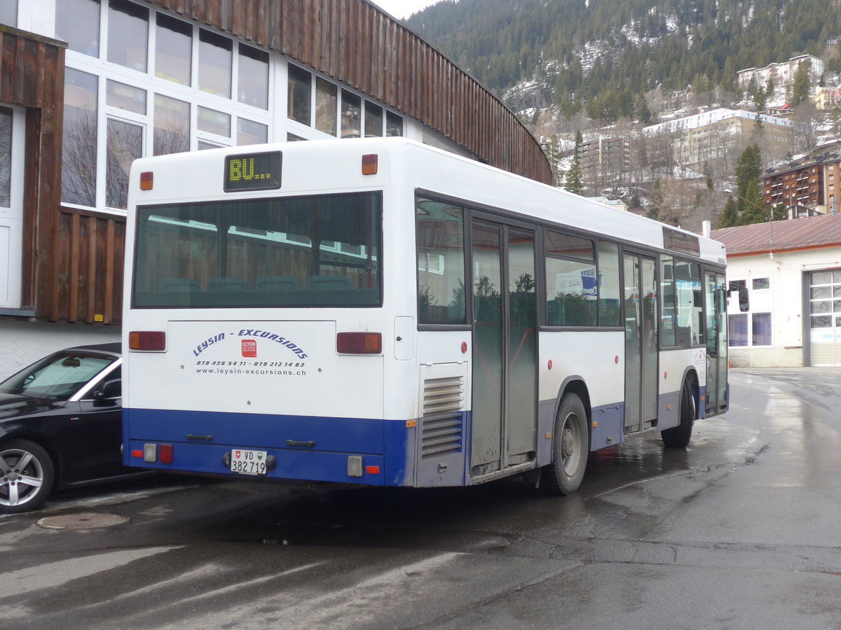 (214'914) - Leysin-Excursions, Leysin - VD 382'719 - Mercedes (ex AAGL Liestal Nr. 54) am 29. Februar 2020 in Leysin, Garage