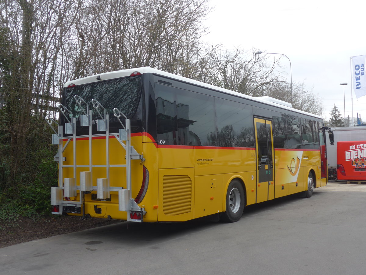 (215'418) - Seiler, Ernen - PID 11'364 - Iveco am 22. Mrz 2020 in Kerzers, Interbus